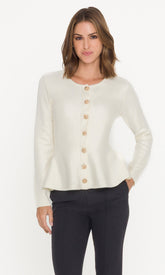 GENERATION LOVE WINSLET PEPLUM CARDIGAN